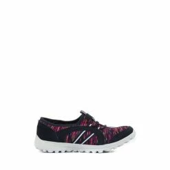 Pavers Ladies Wide Fit Lightweight Slip-On Trainers Blue -Pavers Sales Store unnamed file 2493