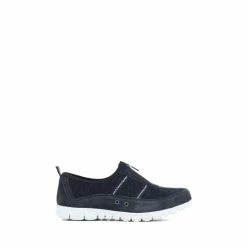 Pavers Blue Lightweight Slip-On Trainers