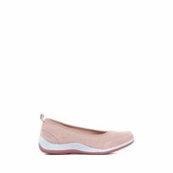 Pavers Pink Slip-On Trainer Pumps