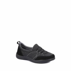 Pavers Wide Fit Bungee Trainer Pumps Grey -Pavers Sales Store unnamed file 2640