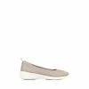 Pavers Natural Wide Fit Slip-On Trainers