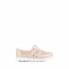Pavers Gold Lightweight Slip-On Trainers