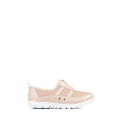 Pavers Gold Lightweight Slip-On Trainers