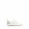 Pavers White Lightweight Lace-Up Trainers