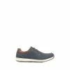 Pavers Blue Smart Lace-Up Trainers