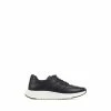 Pavers Gents Lace Black Casual Trainers