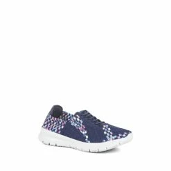 Pavers Blue Stretch Fit Trainers -Pavers Sales Store unnamed file 2881