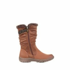 Pavers Lightweight Brown Calf Boots