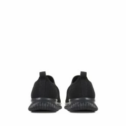 Pavers Black Lightweight Slip-On Trainers -Pavers Sales Store unnamed file 2893