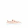 Pavers Ladies Rose Pink Lace-Up Trainers