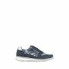 Pavers Blue Lightweight Lace-Up Trainers