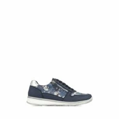 Pavers Blue Lightweight Lace-Up Trainers