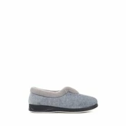 Pavers Ladies Wide Fit Full Slippers