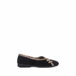 Pavers Black Leopard Print Slippers 5 Pavers Black Leopard Print Slippers -Pavers Sales Store unnamed file 3066