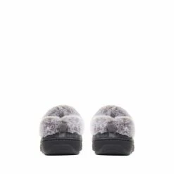 Pavers Grey Faux Fur Wide Fit Slippers 2 Pavers Grey Faux Fur Wide Fit Slippers -Pavers Sales Store unnamed file 3099