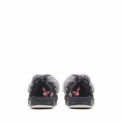 Pavers Wide Fit Full Fluffy Black Slippers 2 Pavers Wide Fit Full Fluffy Black Slippers -Pavers Sales Store unnamed file 3105