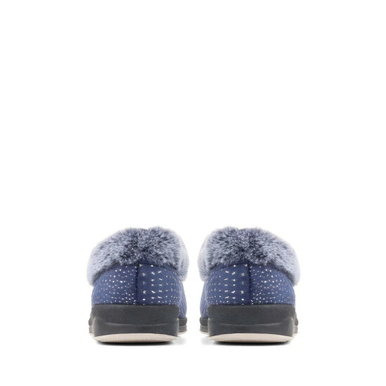 Pavers Grey Wide Fit Full Slippers 3 Pavers Grey Wide Fit Full Slippers - Image 3