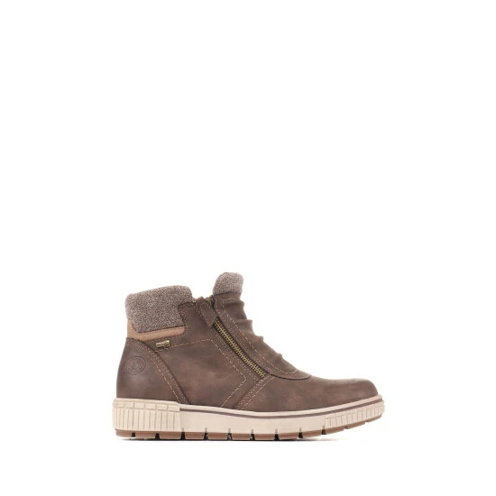 Relife By Pavers Vegan Casual Brown Ankle Boots 1 Relife By Pavers Vegan Casual Brown Ankle Boots