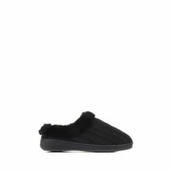 Pavers Faux Fur Wide Fit Black Slippers 11 Pavers Faux Fur Wide Fit Black Slippers -Pavers Sales Store unnamed file 3213