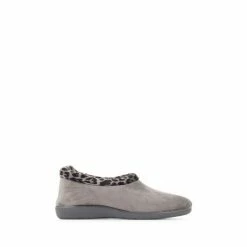Pavers Grey Full Cosy Slippers