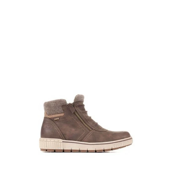 Relife By Pavers Vegan Casual Brown Ankle Boots 6 Relife By Pavers Vegan Casual Brown Ankle Boots - Image 6