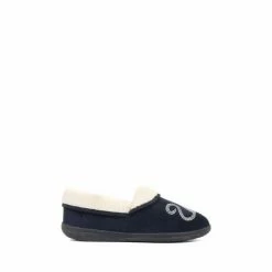 Pavers Womens Wide Fit Blue Novelty Cat Slippers -Pavers Sales Store unnamed file 3261