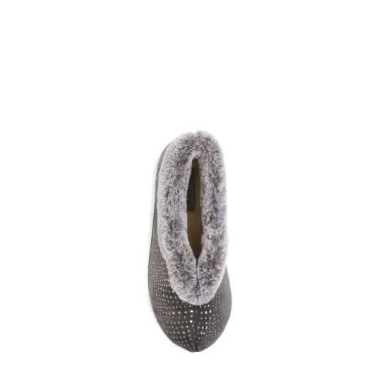 Pavers Grey Wide Fit Full Slippers 4 Pavers Grey Wide Fit Full Slippers - Image 4