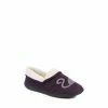 Pavers Purple Wide Fit Cat Slippers