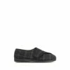 Pavers Mens Blue Antibacterial Adjustable Slippers
