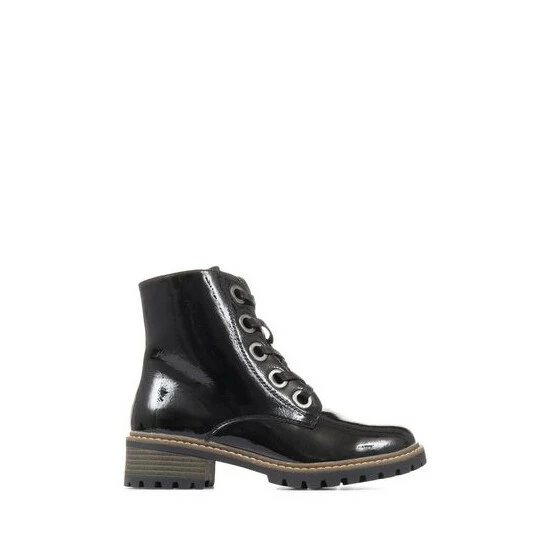 unnamed-file-339.jpg Pavers Metallic Lace Up Ankle Black Boots -Pavers Sales Store unnamed file 339