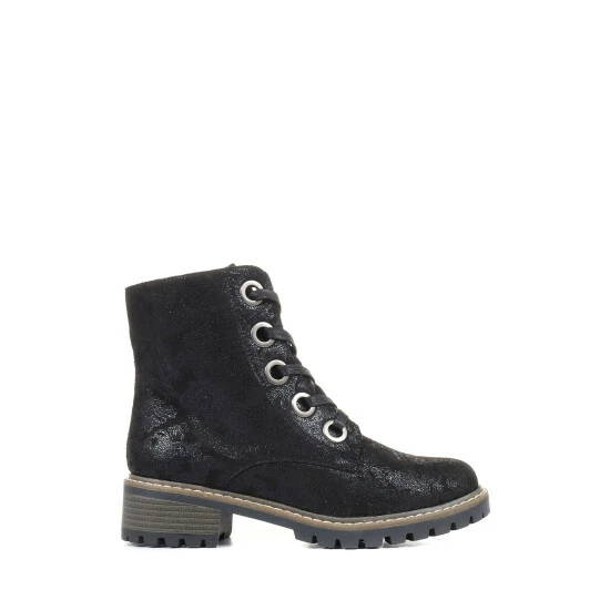 unnamed-file-340.jpg Pavers Ladies Lace Up Ankle Boots Black & Silver -Pavers Sales Store unnamed file 340