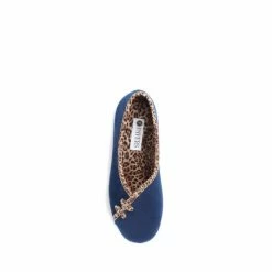Pavers Blue Leopard Print Slippers -Pavers Sales Store unnamed file 3401