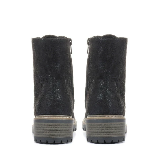 unnamed-file-342.jpg Pavers Ladies Lace Up Ankle Boots Black & Silver -Pavers Sales Store unnamed file 342