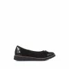 Pavers Ladies High Shine Ballet Pumps