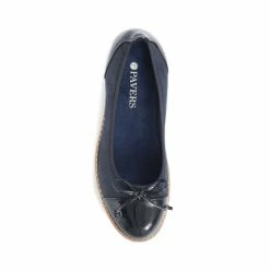 Pavers Blue Ladies Ballet Pumps -Pavers Sales Store unnamed file 3508
