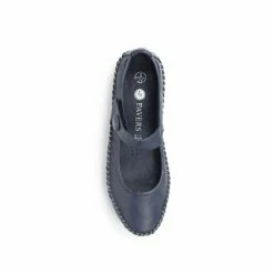 Pavers Navy Leather Touch Fastening Mary Jane Pumps 3 Pavers Navy Leather Touch Fastening Mary Jane Pumps -Pavers Sales Store unnamed file 3546