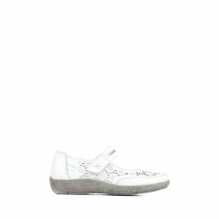 Pavers White Wide Fit Leather Mary Jane Shoes 5 Pavers White Wide Fit Leather Mary Jane Shoes -Pavers Sales Store unnamed file 3608