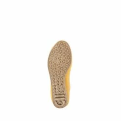 Pavers Yellow Leather Slip-On Pumps -Pavers Sales Store unnamed file 3613