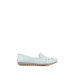 Pavers Blue Leather Slip-On Pumps 5 Pavers Blue Leather Slip-On Pumps -Pavers Sales Store unnamed file 3644