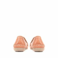 Pavers Brown Leather Slip-On Pumps -Pavers Sales Store unnamed file 3647