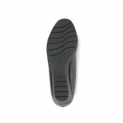 Pavers Paver Black Faux Leather Wedge Pumps -Pavers Sales Store unnamed file 3661