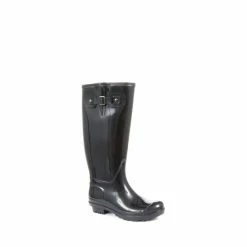 Pavers Ladies Patent Fleece Lined Wellies Burgundy Patent -Pavers Sales Store unnamed file 3732