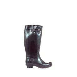 Pavers Ladies Patent Fleece Lined Wellies Burgundy Patent -Pavers Sales Store unnamed file 3736