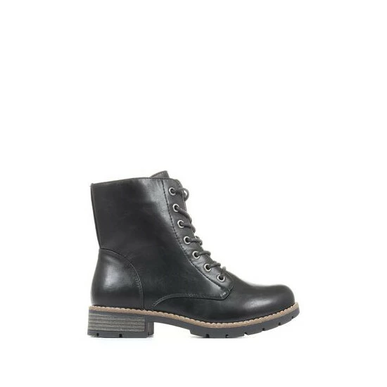 unnamed-file-448.jpg Pavers Ladies Black Lace-Up Ankle Boots -Pavers Sales Store unnamed file 448