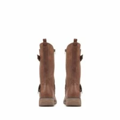 Pavers Brown Wedge Heel Calf Boots 4 Pavers Brown Wedge Heel Calf Boots -Pavers Sales Store unnamed file 453