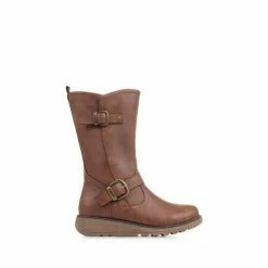 Pavers Brown Wedge Heel Calf Boots 5 Pavers Brown Wedge Heel Calf Boots -Pavers Sales Store unnamed file 454