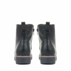 Pavers Black Ladies Faux Leather Lace Up Boots 10 Pavers Black Ladies Faux Leather Lace Up Boots -Pavers Sales Store unnamed file 459