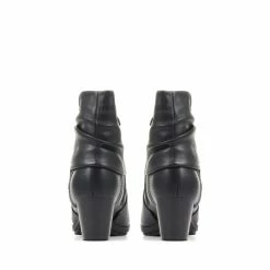 Pavers Heeled Black Ankle Boots 8 Pavers Heeled Black Ankle Boots -Pavers Sales Store unnamed file 504