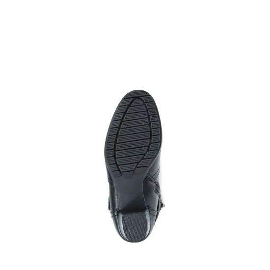 Pavers Heeled Black Ankle Boots 5 Pavers Heeled Black Ankle Boots - Image 5