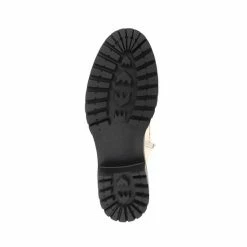 Pavers White Metallic Lace Up Ankle Boots -Pavers Sales Store unnamed file 524